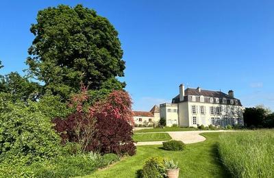 Visite du parc du chteau de Courterolles  Guillon-Terre-Plaine