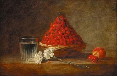 Visite-clair : Le Panier de fraises de Jean Simon Chardin  Brest