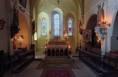 Visite exceptionnelle aux chandelles de l'glise Notre-Dame de Cudot