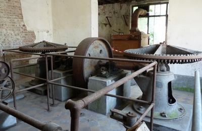 Visite guide d'un ancien moulin  farine  Juniville