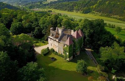 Visite Guide D'un Chteau Du Xiiie Sicle  Auriac du Perigord