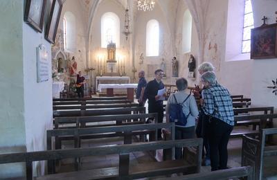 Visite guide d'une glise fortifie  Vertuzey