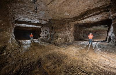 Visite guide d'une mine de fer historique  Hussigny Godbrange