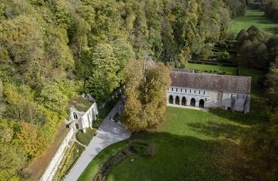 Visite guide de l'abbaye et des jardins  Radepont