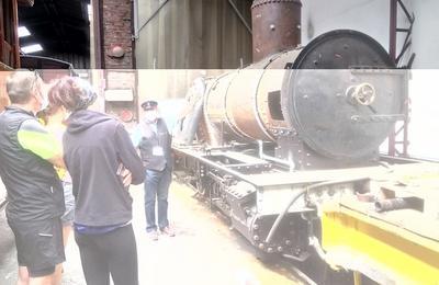 Visite guide de l'atelier et dpt des locomotives vapeur  Saint Valery sur Somme