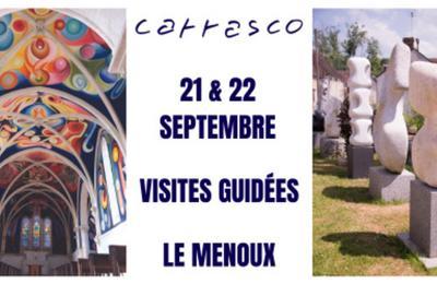 Visite guide de l'glise et de l'Atelier Carrasco  Le Menoux