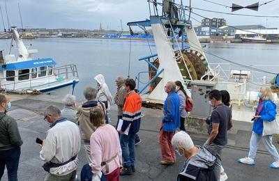 Visite guide de la crie du port de Saint-Malo