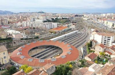 Visite guide de la rotonde ferroviaire de Pautrier  Marseille