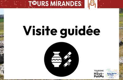 Visite guide des Tours Mirandes  Saint-Martin-la-Pallu