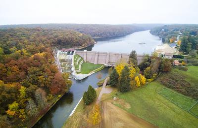 Visite guide du barrage-rservoir de Pont-et-Massne