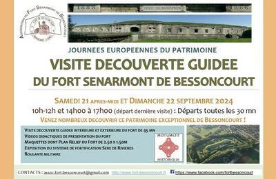 Visite guide du fort de Bessoncourt
