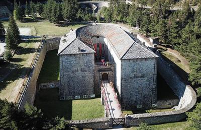 Visite guide du fort Marie-Thrse  Avrieux