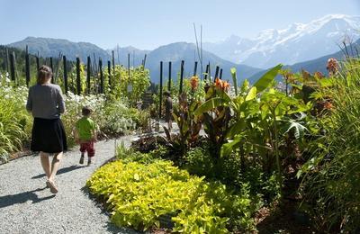 Visite guide du jardin des Cimes  Passy