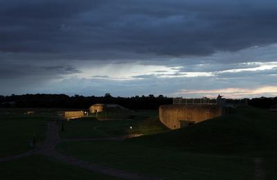Visite guide du muse de la batterie de Merville  Merville Franceville Plag