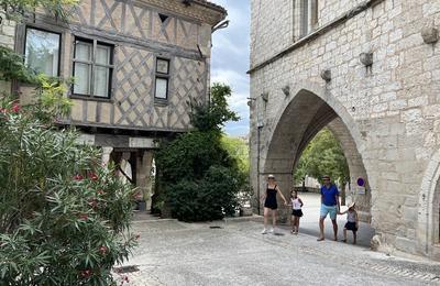 Visite guide en anglais de la bastide  Monflanquin