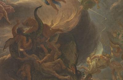 Visite guide la chute des anges rebelles de Charles Lebrun  Dijon
