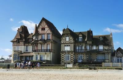 Visite guide : les villas de la Digue et autres curiosits  Hermanville sur Mer