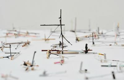 Visite libre de l'exposition To the edge of your world, de l'artiste plasticienne Anita Groener à Paris 5ème