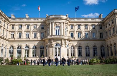 Visite Quai d'Orsay, Ministre de l'Europe et des Affaires trangres  Paris 7me