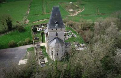 Visite virtuelle d'une glise, vritable forteresse  Ribeaucourt