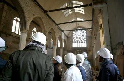 Visites de chantier et des rserves du muse de Morlaix