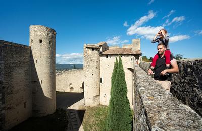 Visites clair du chteau de Montlimar