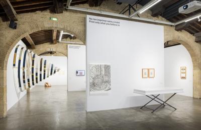 Visites Et Atelier Pour L'exposition « jean Sabrier, Ce Qu'on Ne Voit Pas » à Bordeaux