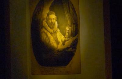 Visites guides  la torche du cabinet Rembrandt  Grenoble