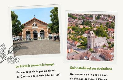 Visites guides de La Fert Saint-Aubin