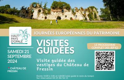 Visites guides des vestiges du Chteau de Fressin