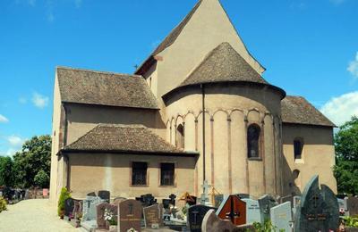 Visitez la plus ancienne glise romane d'Alsace  Eschau