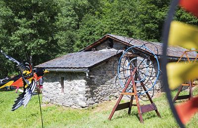 Voyage dans le temps au moulin de Burdin et ralisation d'une aquarelle  Saint Martin de Belleville