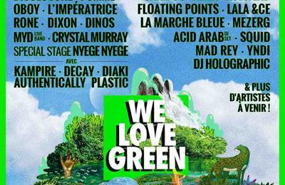 We Love Green Festival Billet Samedi  Paris  Paris 12me