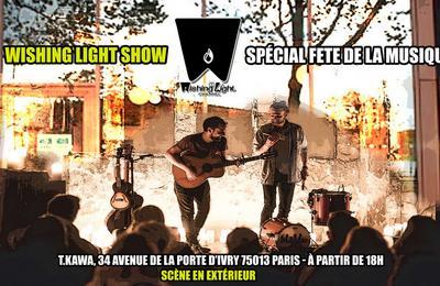 Wishing light music show à Paris 13ème