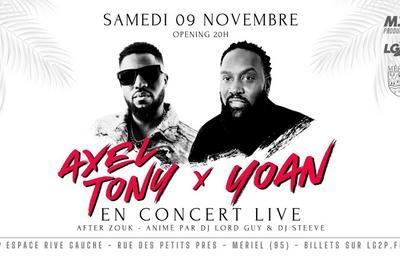 Yoan et Axel Tony en Concert  Meriel