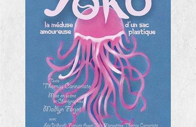 Yoko, La méduse amoureuse d'un sac plastique à Paris 17ème