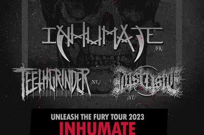 Unleash The Fury Tour : Inhumate, Teethgrinder Et Distaste à Strasbourg