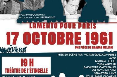 17 Octobre 1961, Lamento Pour Paris  Avignon
