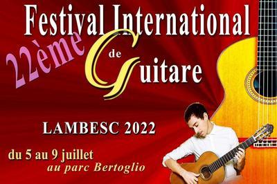 22ème Festival International de Guitare   Lambesc 2022