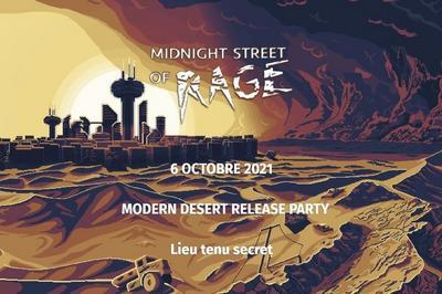 Midnight Street of Rage - release party Modern Desert  Paris 11me