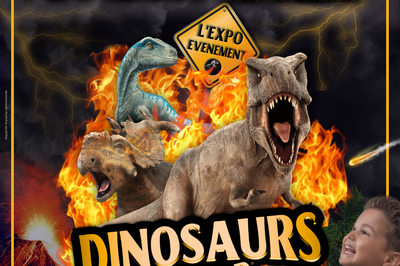 Exposition de dinosaures, Dinosaurs World à Perpignan en 2023