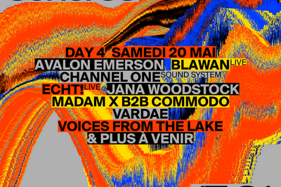 Jana Woodstock, Blawan et Avalon Emerson à Lyon