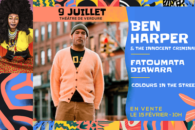 Ben Harper, Fatoumata Diawara, Colours in The Street à Saint Malo du Bois