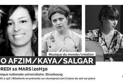 Trio Afzim, Kaya et Salgar à Strasbourg