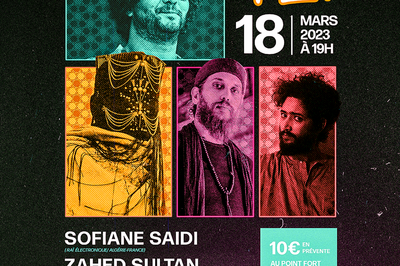 Yalla! #1 avec Sofiane Saidi, Ghassen Fendri, System Derdba, Zahed Sultan à Aubervilliers