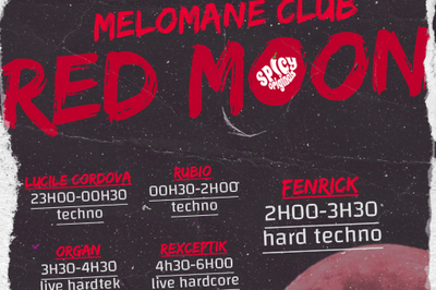 Red moon  Montpellier