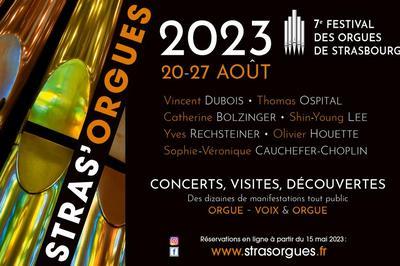 Stras'Orgues Festival des orgues de Strasbourg 2023