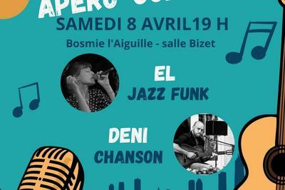Apéro-concert Jazz et chanson française à Bosmie l'Aiguille
