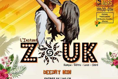 L'instant zouk, kompa-love-chir-rtro, dj nin et guest  Montpellier