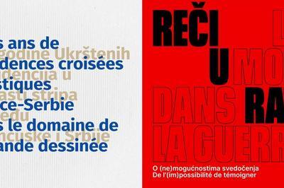 Les mots dans la guerre, Trois ans de Résidences croisées artistiques France-Serbie à Paris 4ème